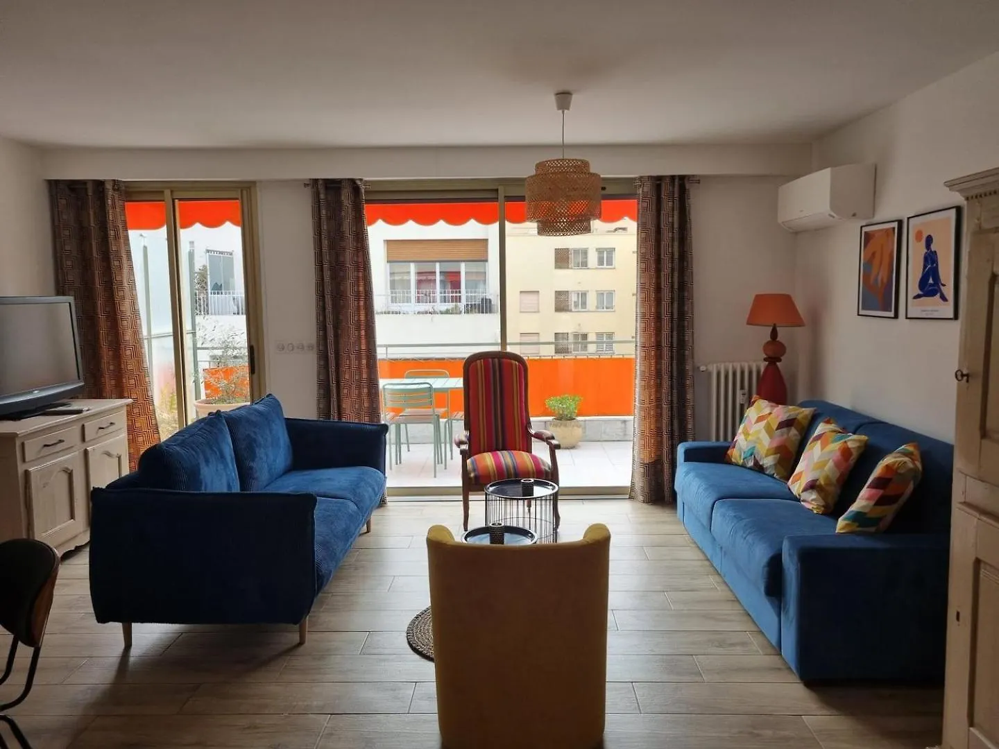Magnifique T3, Spacieux, Lumineux Et Traversant Ницца Апартаменты